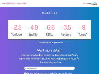 Loudness Penalty screenshot